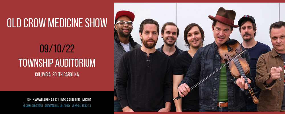 Old Crow Medicine Show at Township Auditorium tickets Old Crow Medicine Show at Township Auditorium