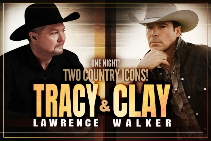Tracy Lawrence & Clay Walker at Budweiser Events Center