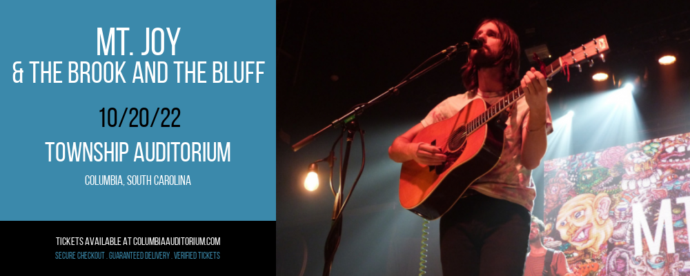 Mt. Joy & The Brook and The Bluff at Township Auditorium tickets Mt. Joy & The Brook and The Bluff at Township Auditorium