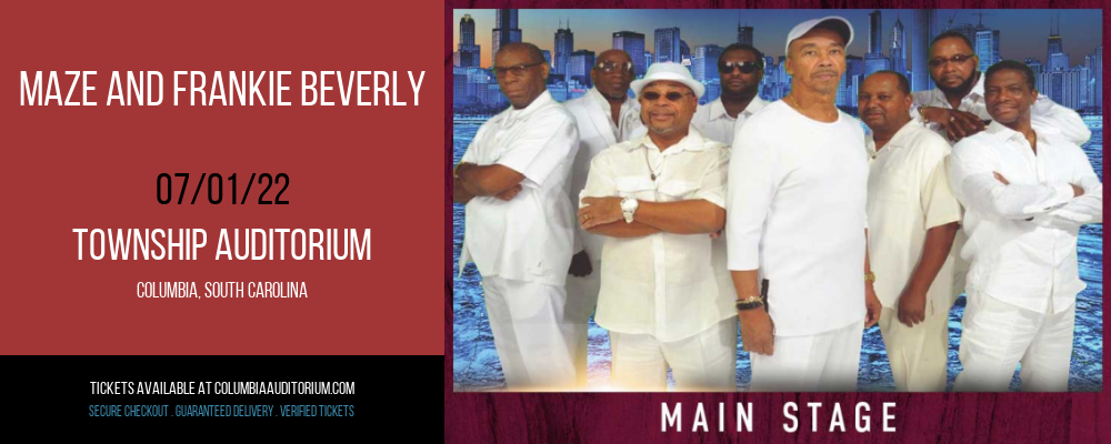 Maze and Frankie Beverly at Township Auditorium