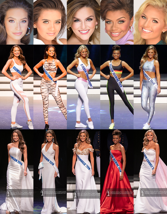 Miss SC - Teen Final at Township Auditorium