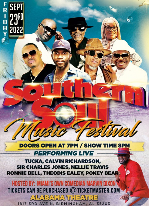 Southern Soul Music Festival: Tucka, Calvin Richardson, Sir Charles Jones & Pokey Bear at Township Auditorium