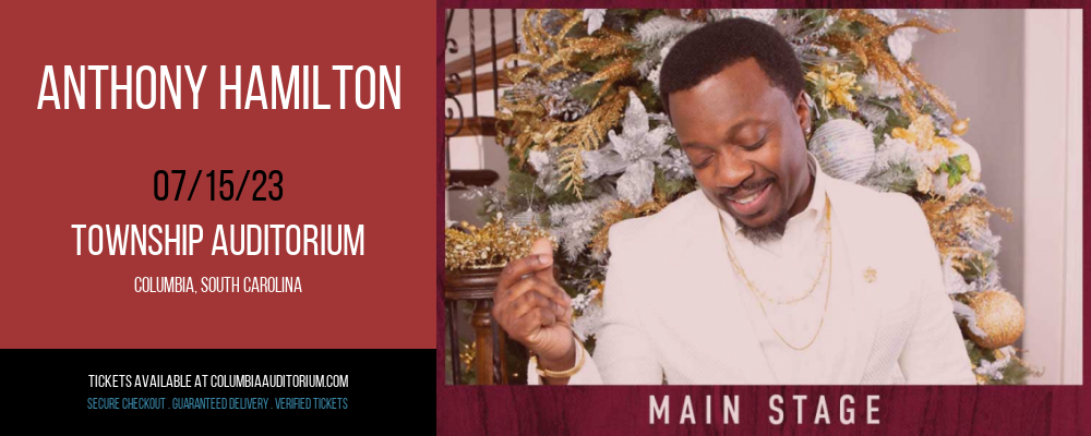 Anthony Hamilton at Township Auditorium