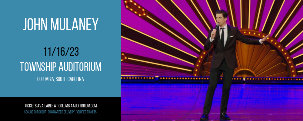 John Mulaney at Township Auditorium